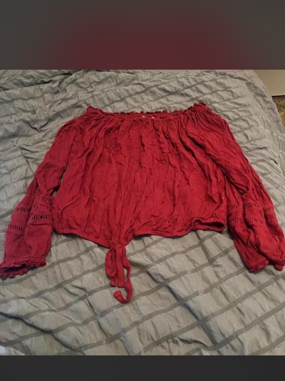 Woman’s long sleeve sweater